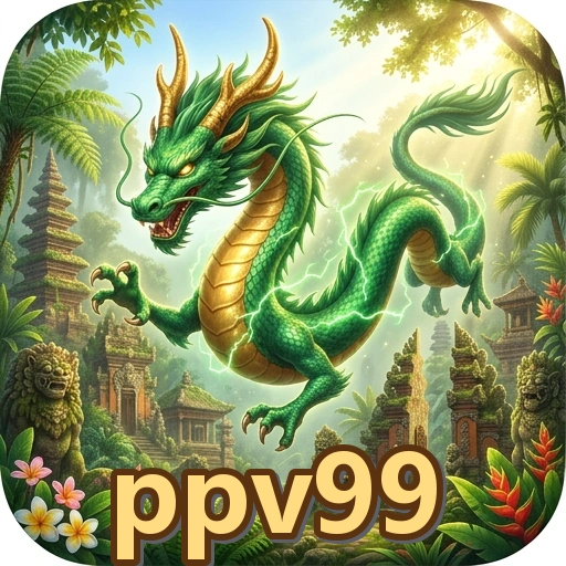 Visual akses seluler ppv99 Indonesia di ponsel Android, antarmuka gelap dengan aksen merah emas